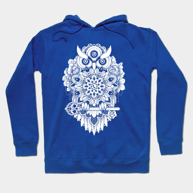 Bird of Wisdom Hoodie by GODZILLARGE